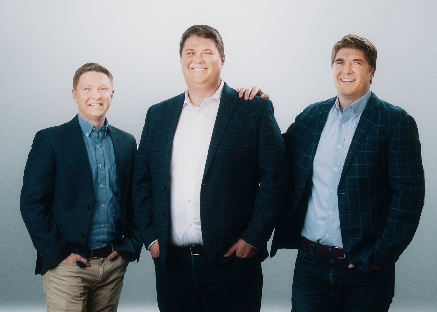 Team Haugen principals — Logan, Spencer, and Hayden Haugen